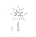 Toppstjerne med 20 mikro-LED 20 cm